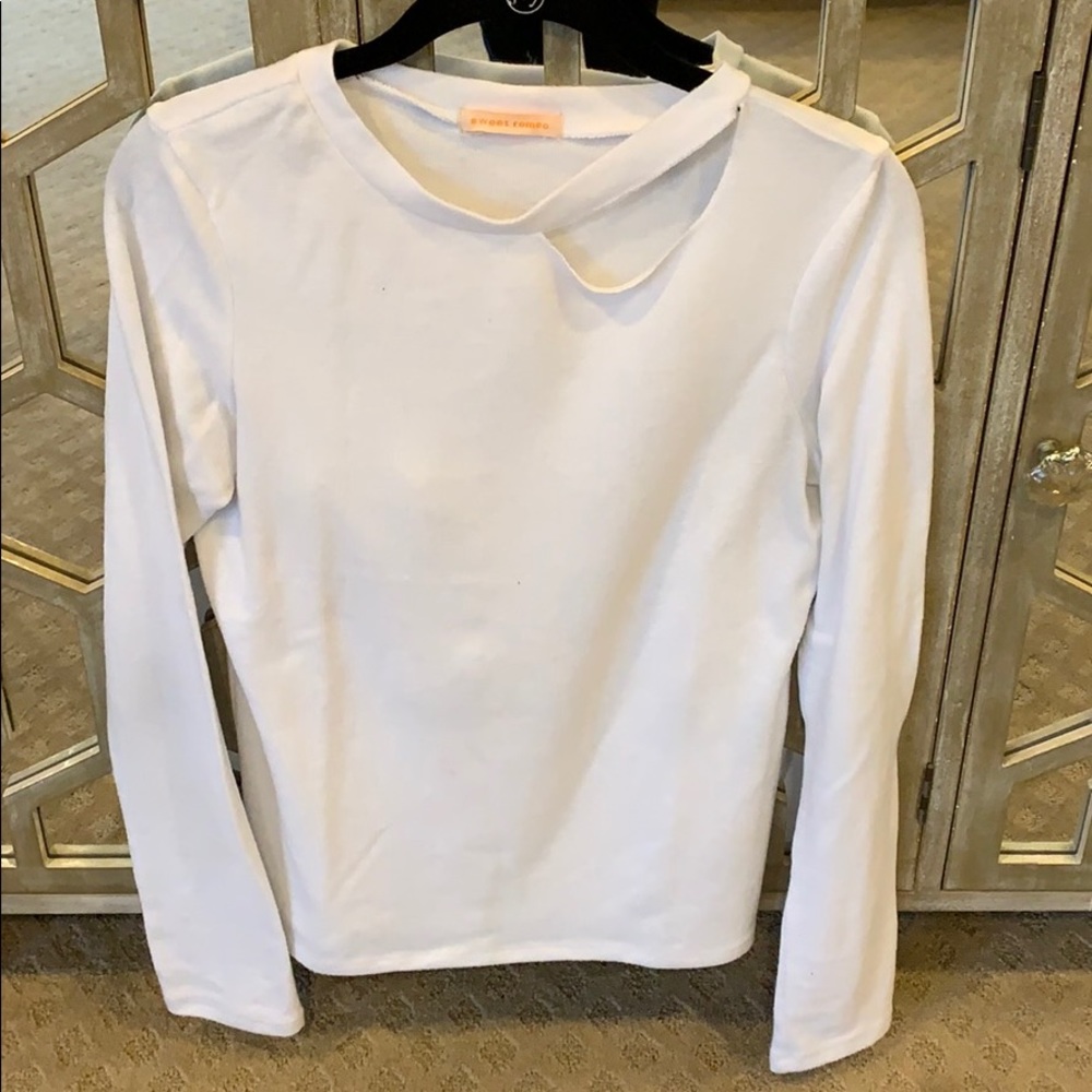 French terry sweatshirt